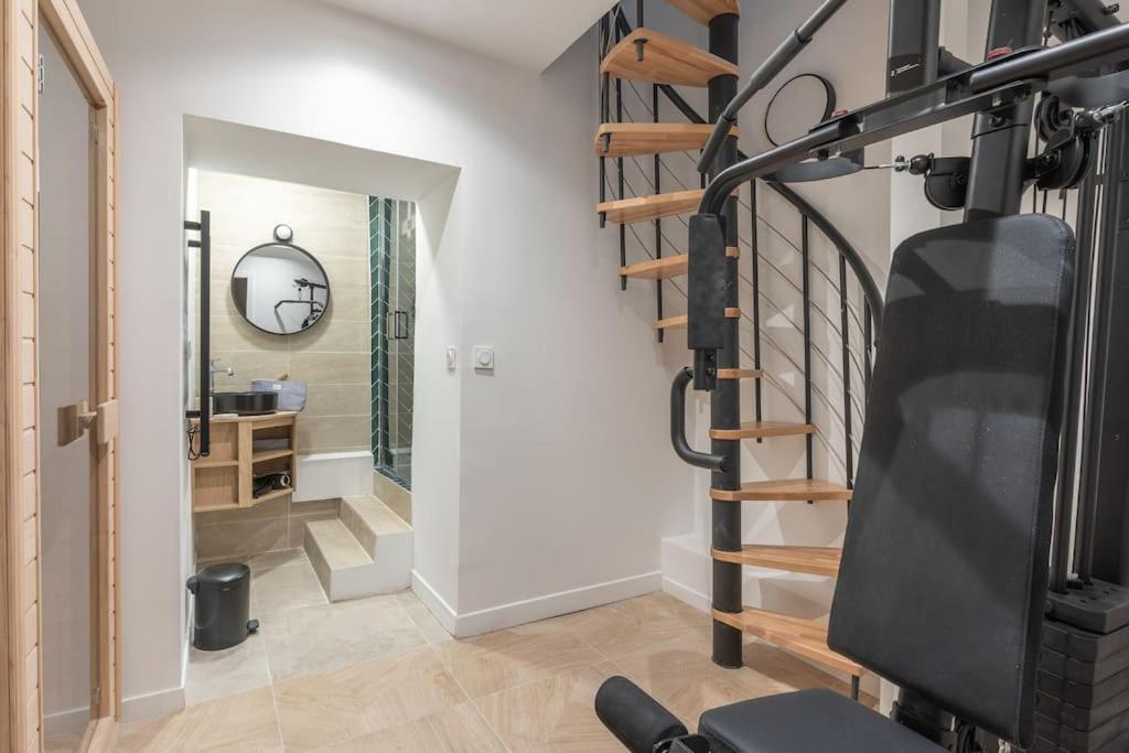 Appartement Magnifique Et Relaxant Avec Sauna Paříž Exteriér fotografie